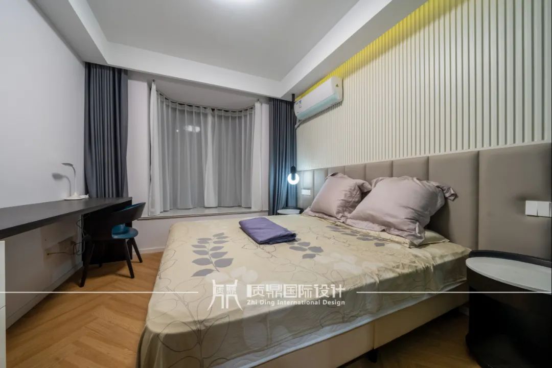 75㎡现代简约欧式风,幸福小镇明丰绿都的温馨之家丨中国上海丨韦军,汤陈成-34