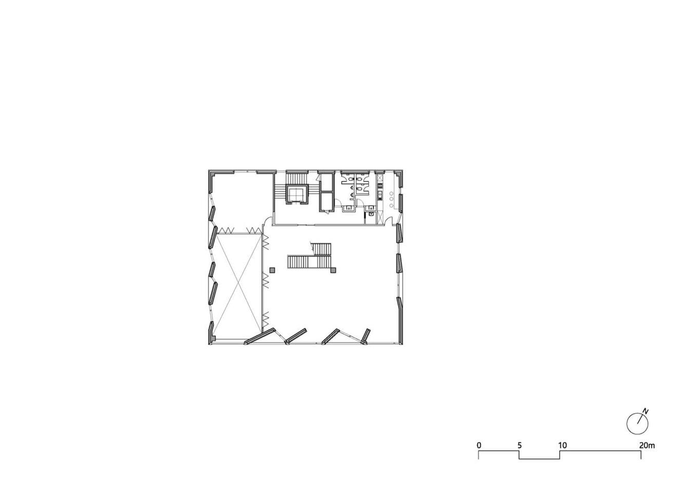 曲折红砖外立面的电影公司办公楼设计丨韩国京畿道丨戈者设计-28