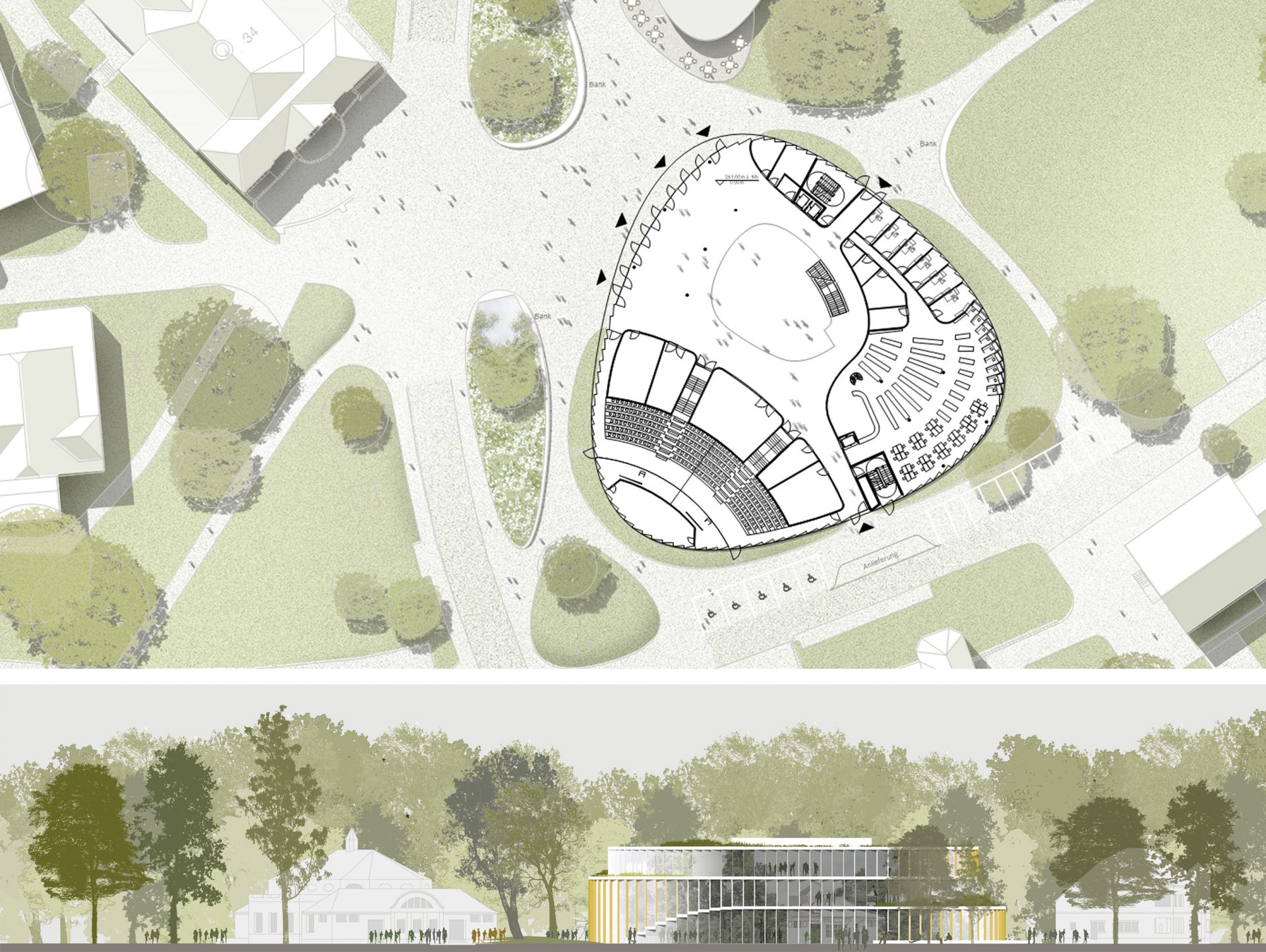 Hörsaalkomplex UKS Homburg 2010 Hochschulneubau-3