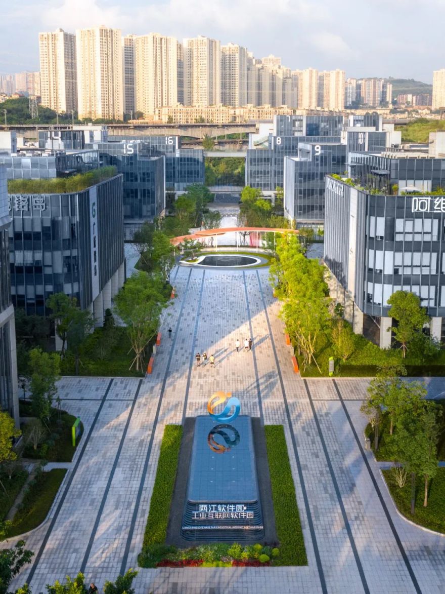 重庆两江新区互联网产业园景观提升项目丨中国重庆丨重庆道合园林景观规划设计有限公司-0