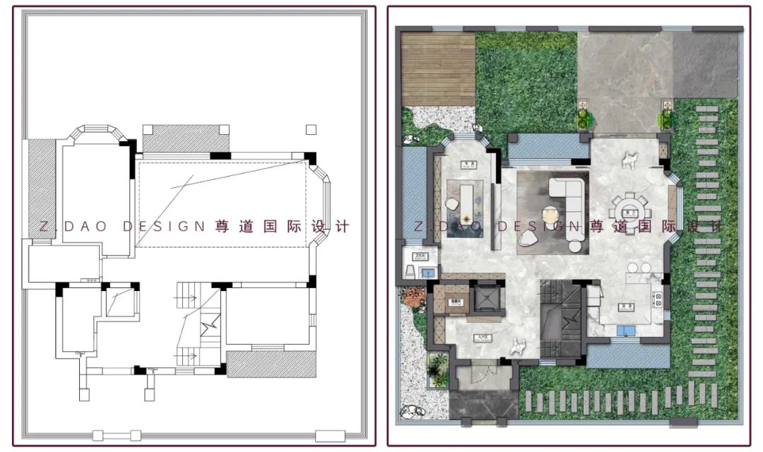 半山为序 · 合肥金科·半岛1号新中式别墅设计丨中国合肥丨合肥尊道国际设计-53