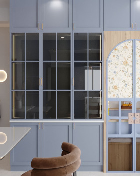 3 BHK Flat Contemporary Design