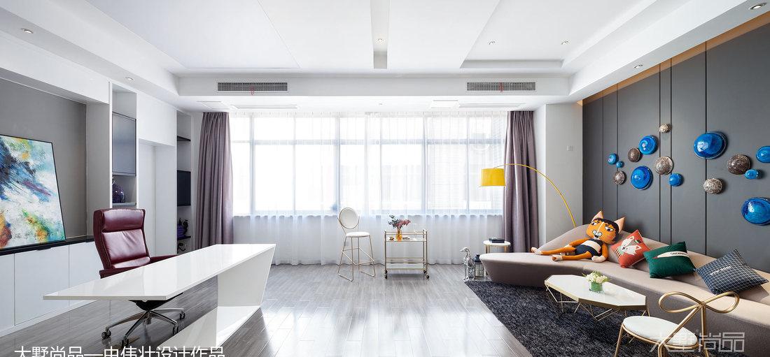 时尚公司办公空间，打造年轻态环境-38