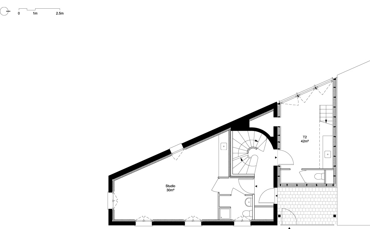 法国历史建筑“au bon coin”翻新扩建丨atelier d’architecture ramdam-21