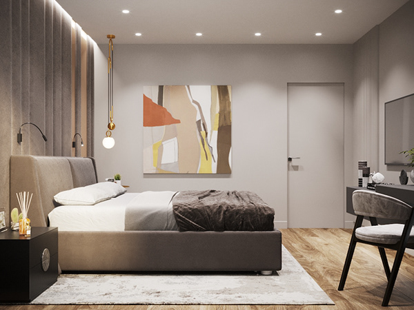 萨马拉市中心120平三口之家公寓设计丨俄罗斯萨马拉丨维多利亚·叶罗希娜-44