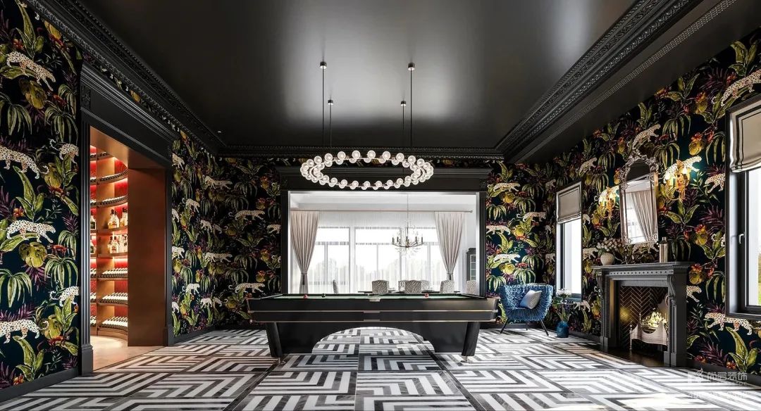 法式浪漫别墅设计丨中国上海丨上海尚层别墅装饰-49