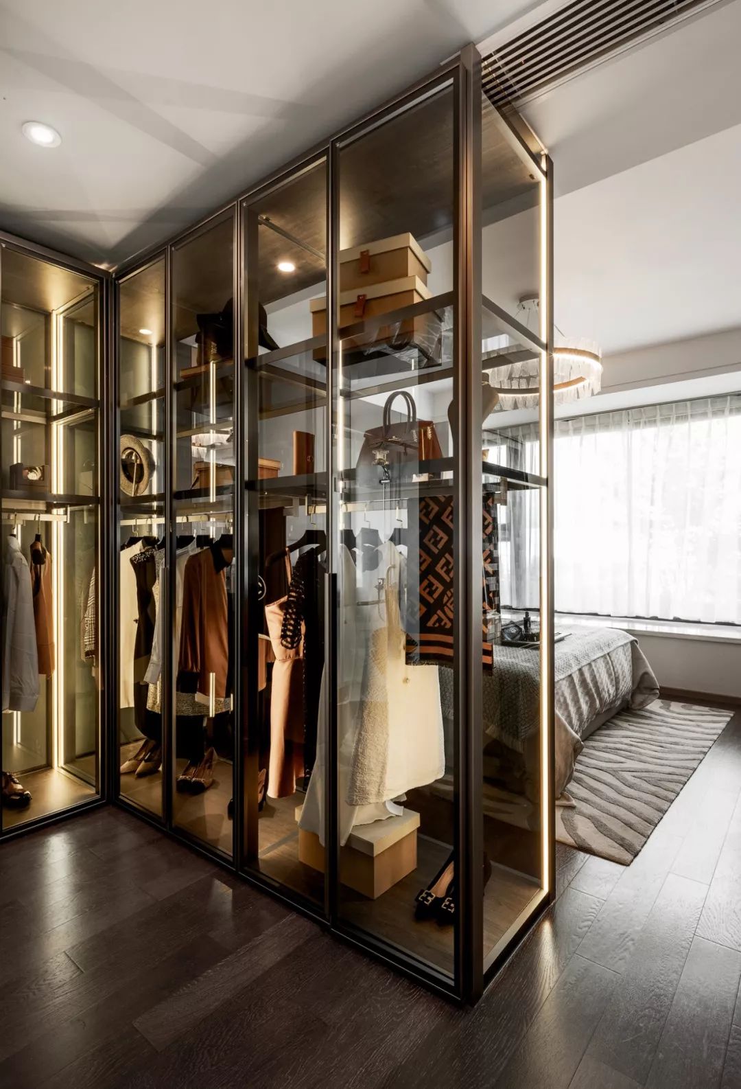 蒂芙尼蓝++ 山茶白，双色公寓演绎高品质生活-41