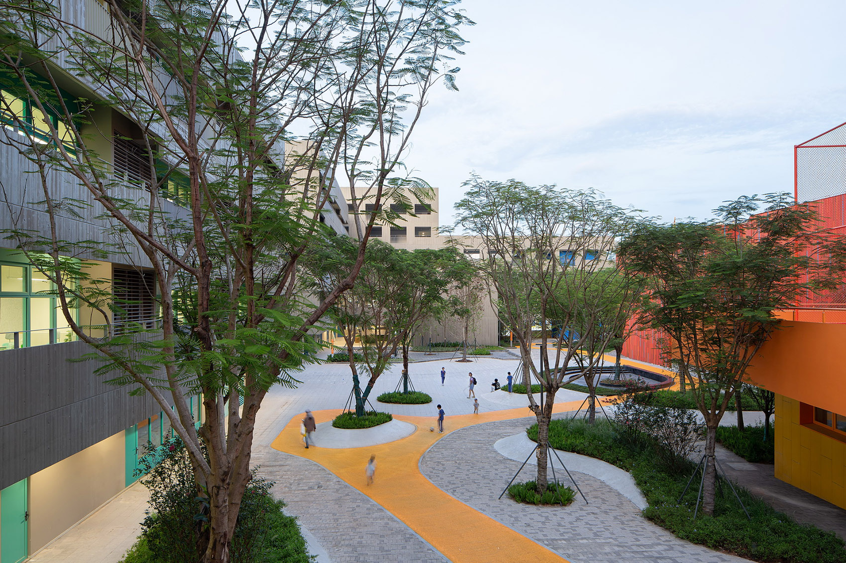 龙岗双子星学校（围龙书院,围屋学社）丨中国深圳丨URBANUS都市实践-31