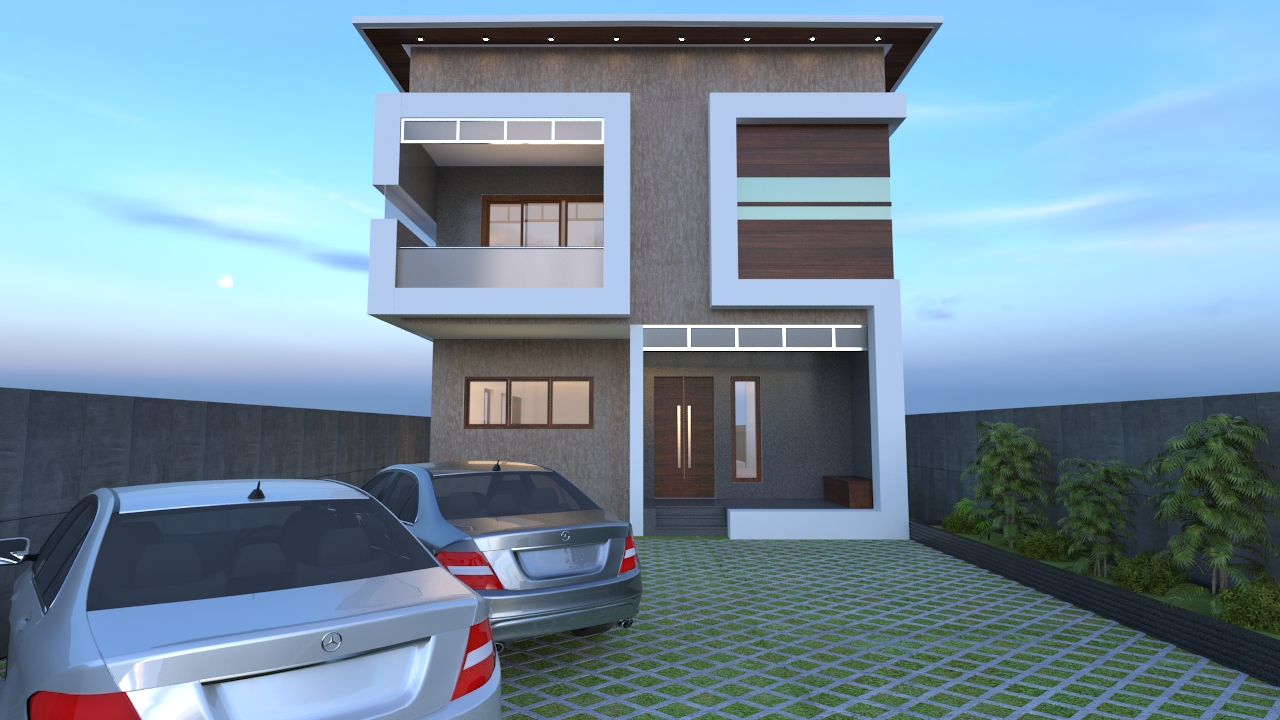 外部立面丨IndiaChennai丨TG Architects and Construction-17