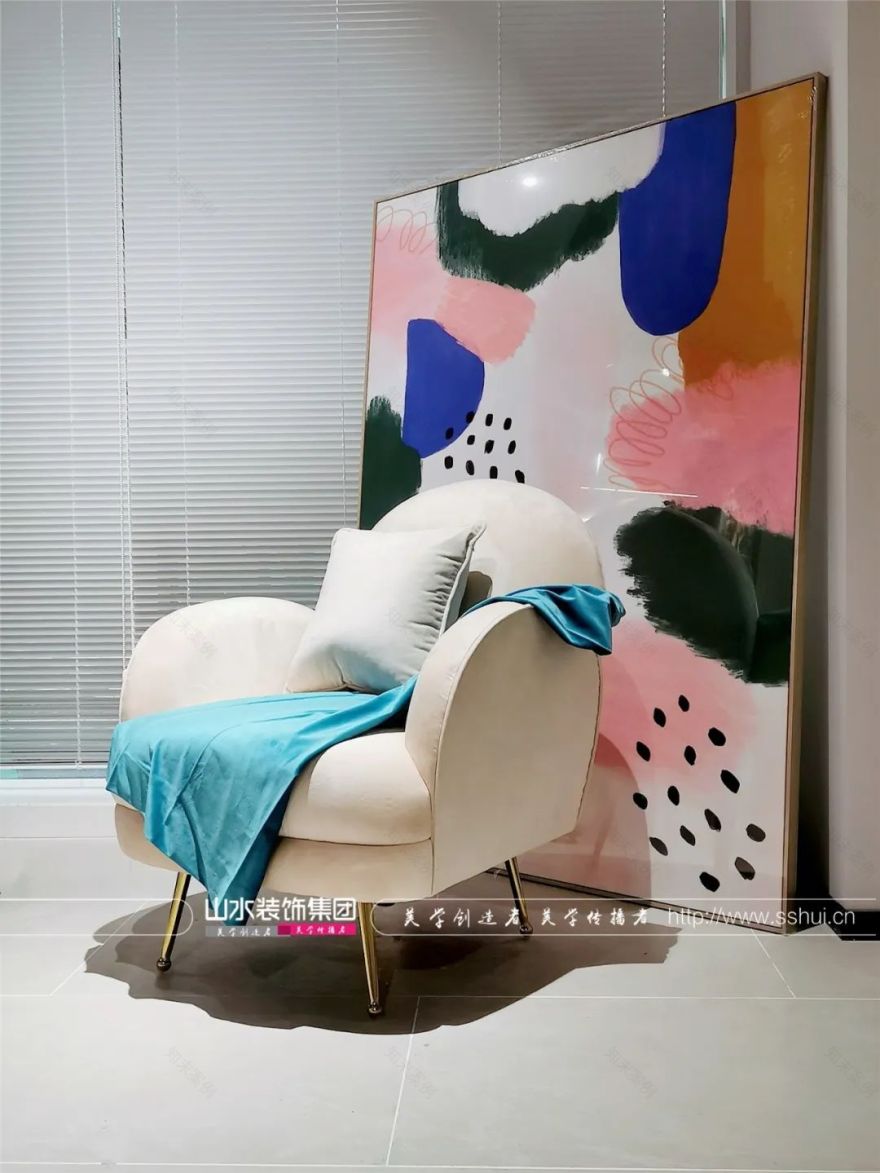 山水全案 | 家居新馆,以色彩诠释生活-92