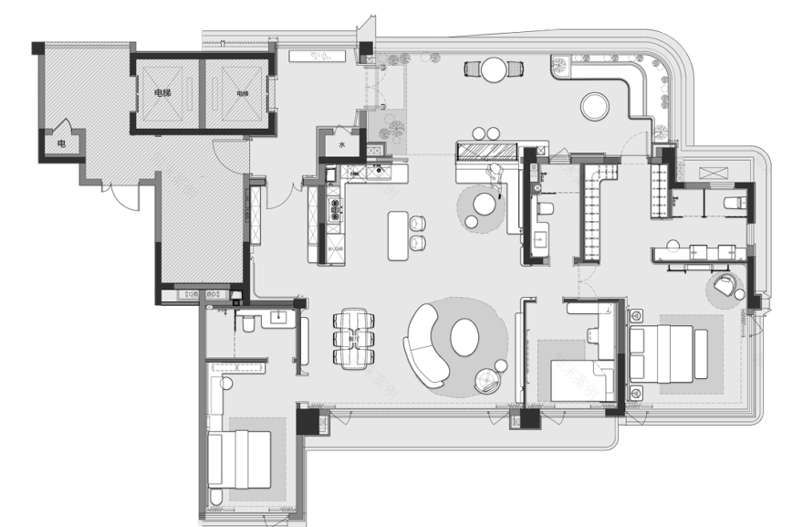 龙湖×井言设计·四代甄境 · 两江御湖境丨中国重庆丨井言建筑室内设计有限公司-65