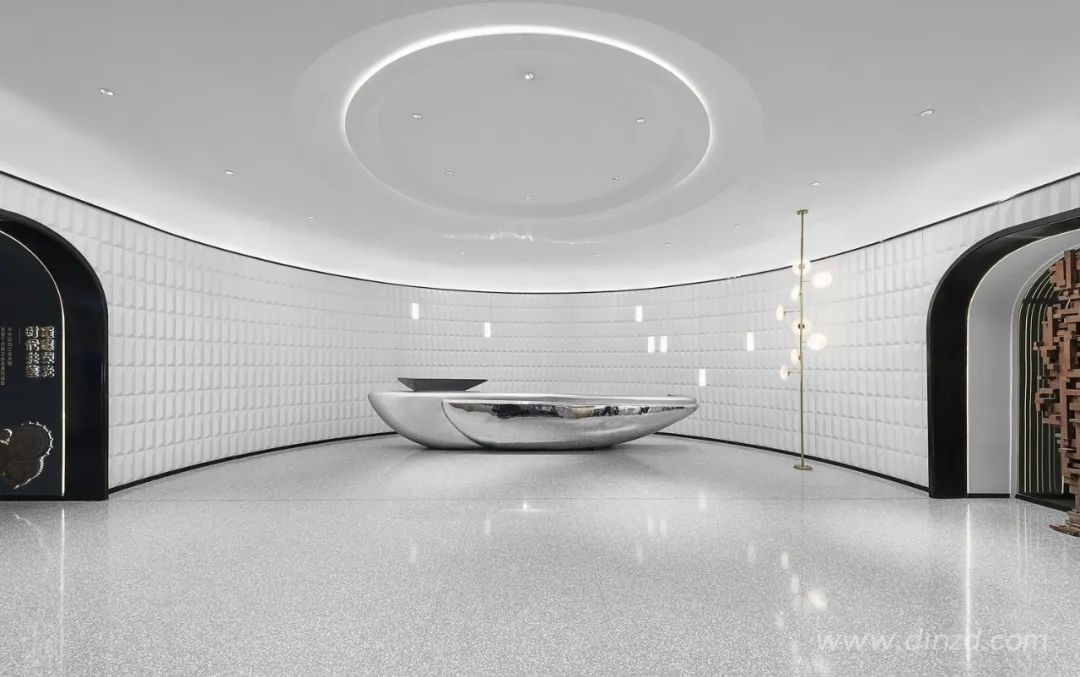 世茂璀璨时代售楼处 | 传统与现代的完美融合-14