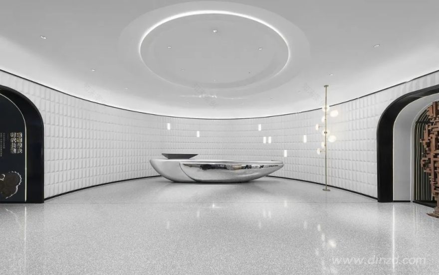 世茂璀璨时代售楼处 | 传统与现代的完美融合-14