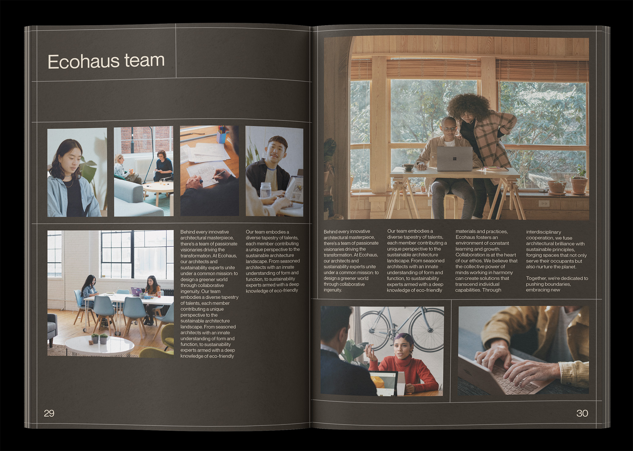 Architecture firm Magazine design - Ecohaus-8