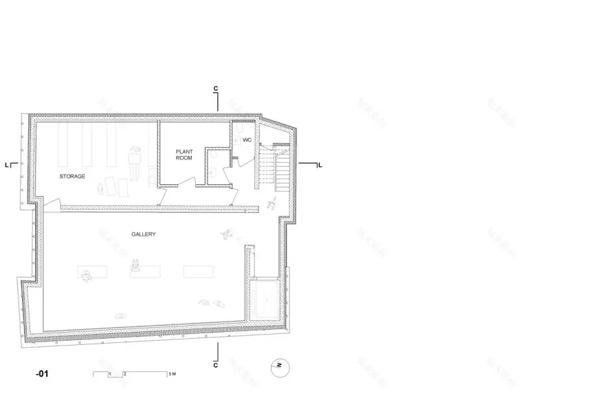 吉尔伯特与乔治中心丨英国伦敦丨SIRS Architects-20