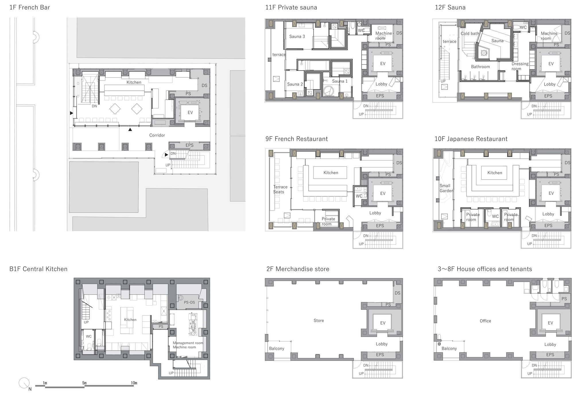 Ginza Wooden Box - Ginza Takagi Building / Tetsuo Yamaji Architects-26