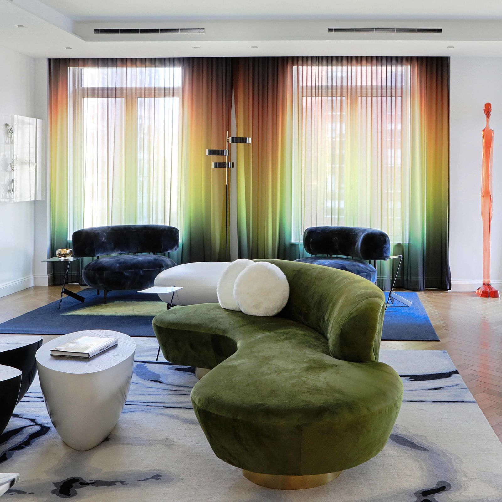 曼哈顿某住宅室内设计项目丨美国曼哈顿-2