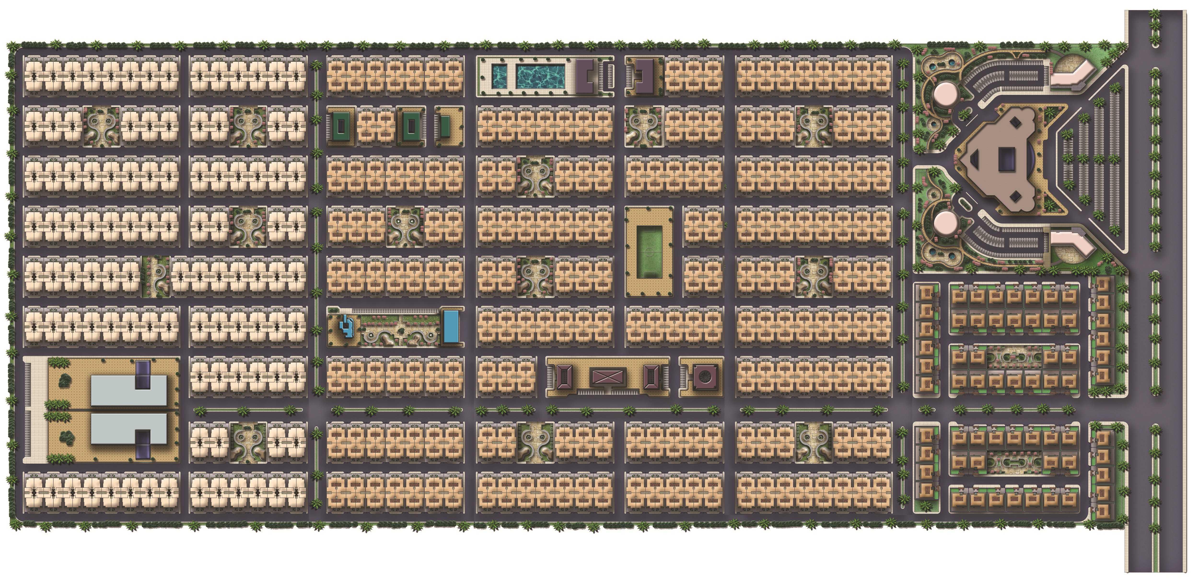 摩洛哥埃尔·费尔道斯城住宅设计-4