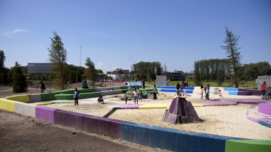 阿姆斯特丹 Bijlmerpark 儿童公园丨荷兰阿姆斯特丹-13