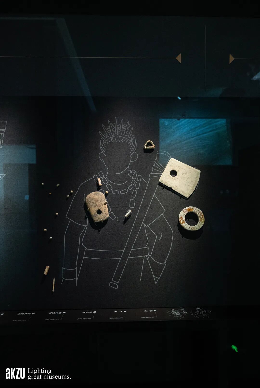 玉架山考古博物馆基本陈列|埃克苏博物馆照明项目-108