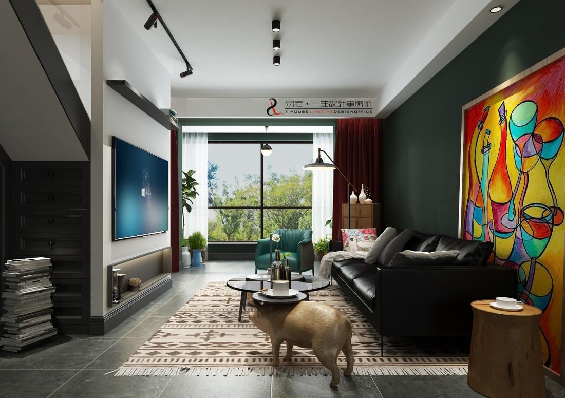 复古风家居设计，打造多元空间-0