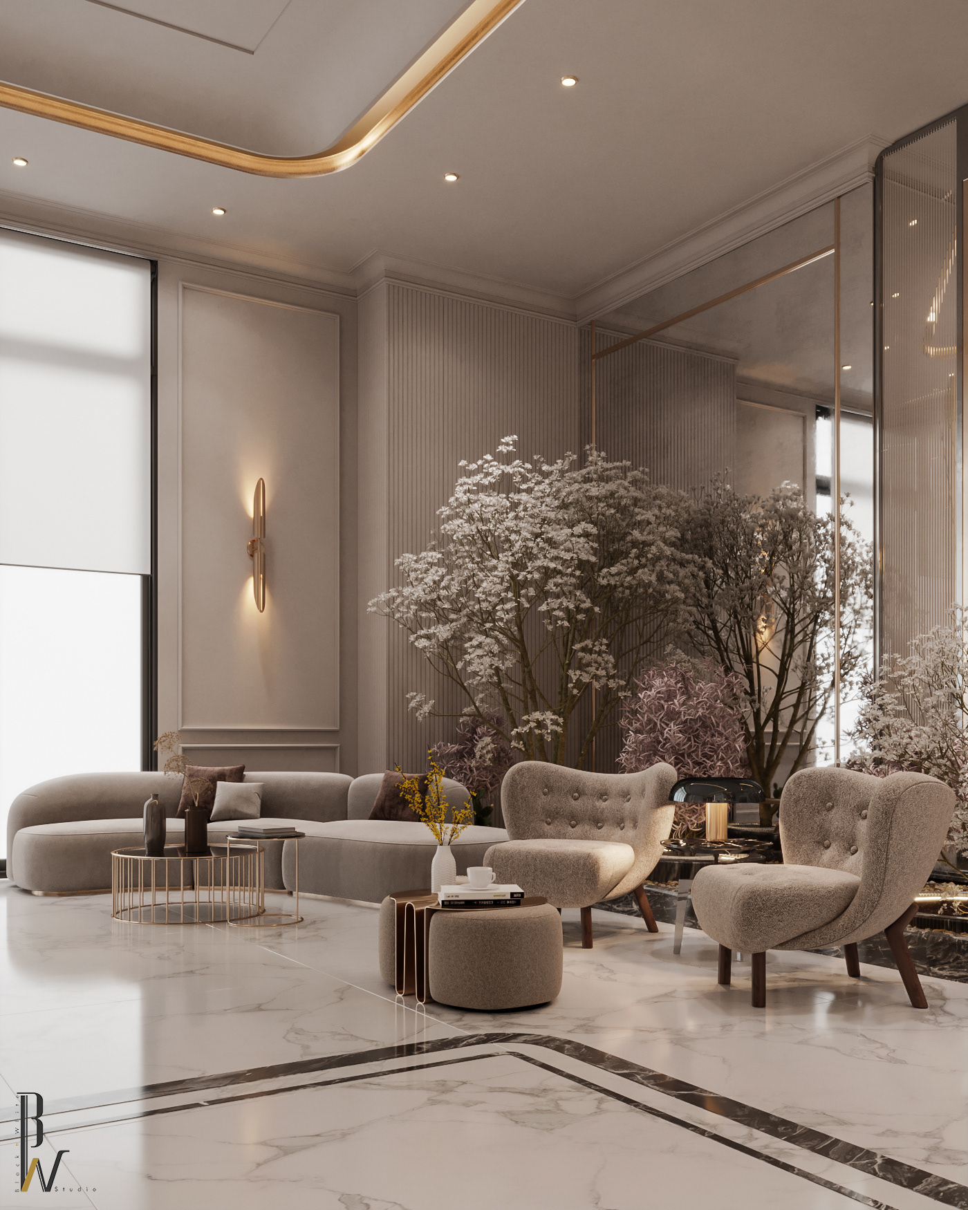 Beauty Center 设计丨阿联酋丨Black N White-10