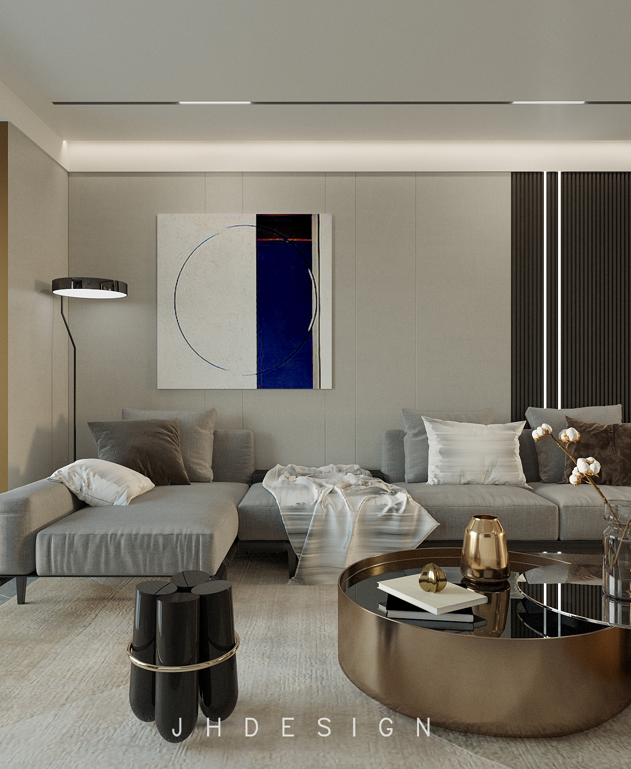 暗色系现代轻奢风格                     -1