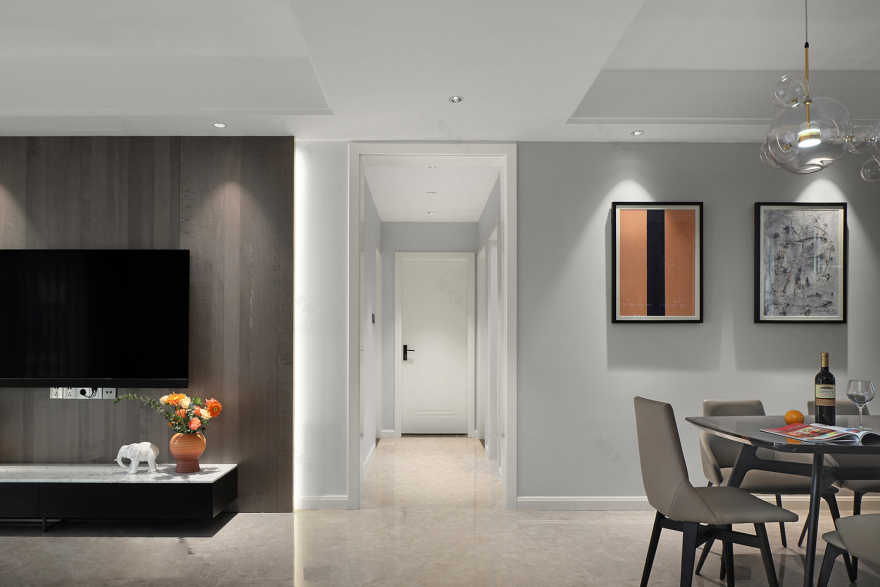 碧桂园水蓝湾软装设计丨中国苏州丨幔莎设计团队-22