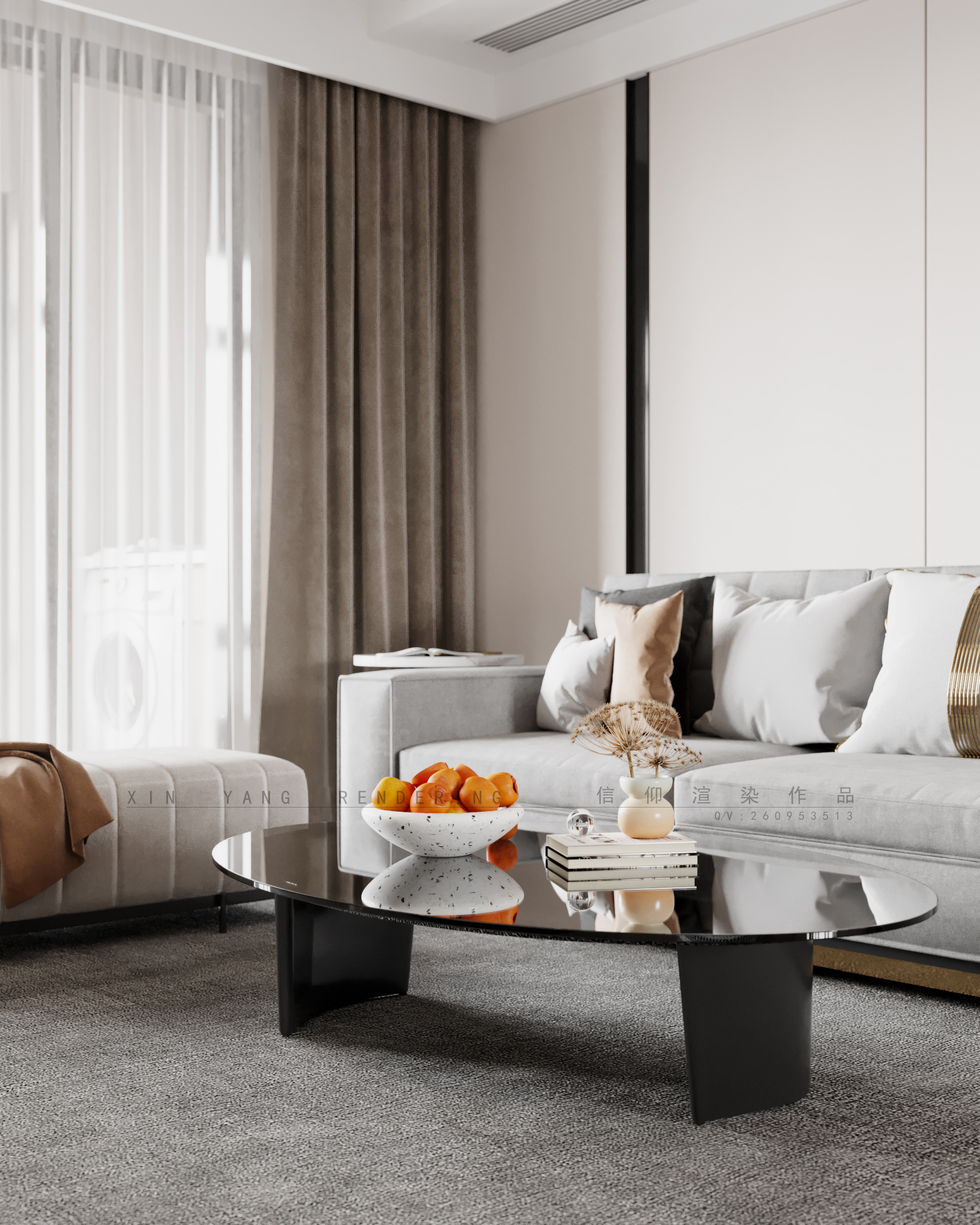 现代简约公寓设计丨知名设计师-17