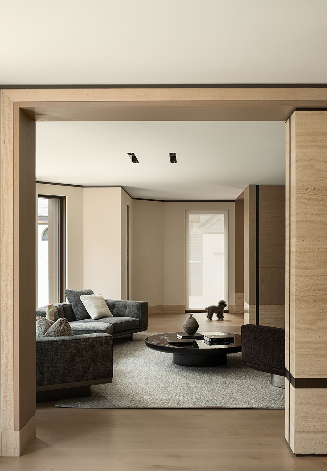 简约自然风充满幸福感的家丨中国苏州丨上邸设计-58