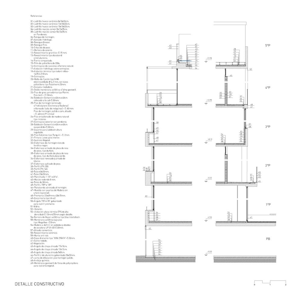 阿根廷混凝土住宅楼丨阿根廷布宜诺斯艾利斯丨Cottet Iachetti Arquitectos-33
