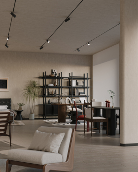 木作与肌理：家具展厅的设计语言重构