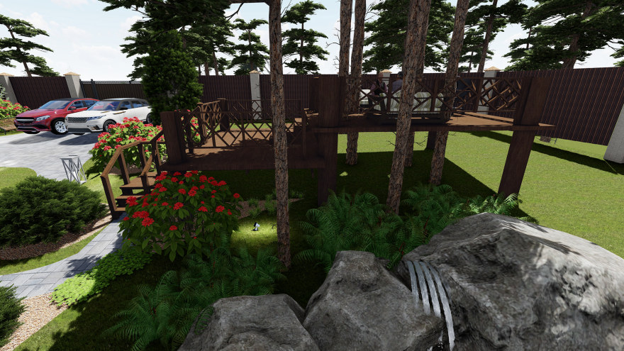 郊区房屋美化与绿化项目-16