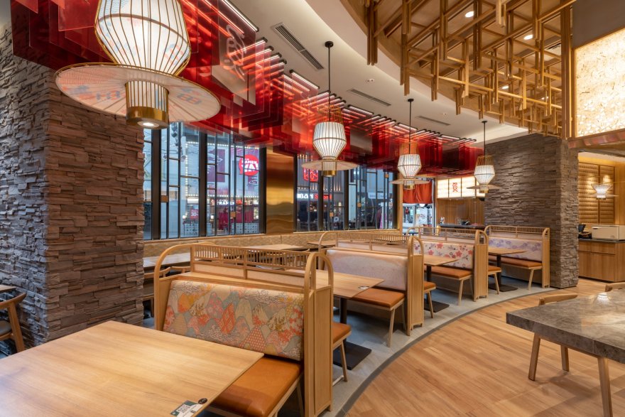 Sushi Tei 现代日式餐厅丨印度丨Metaphor Interior-11