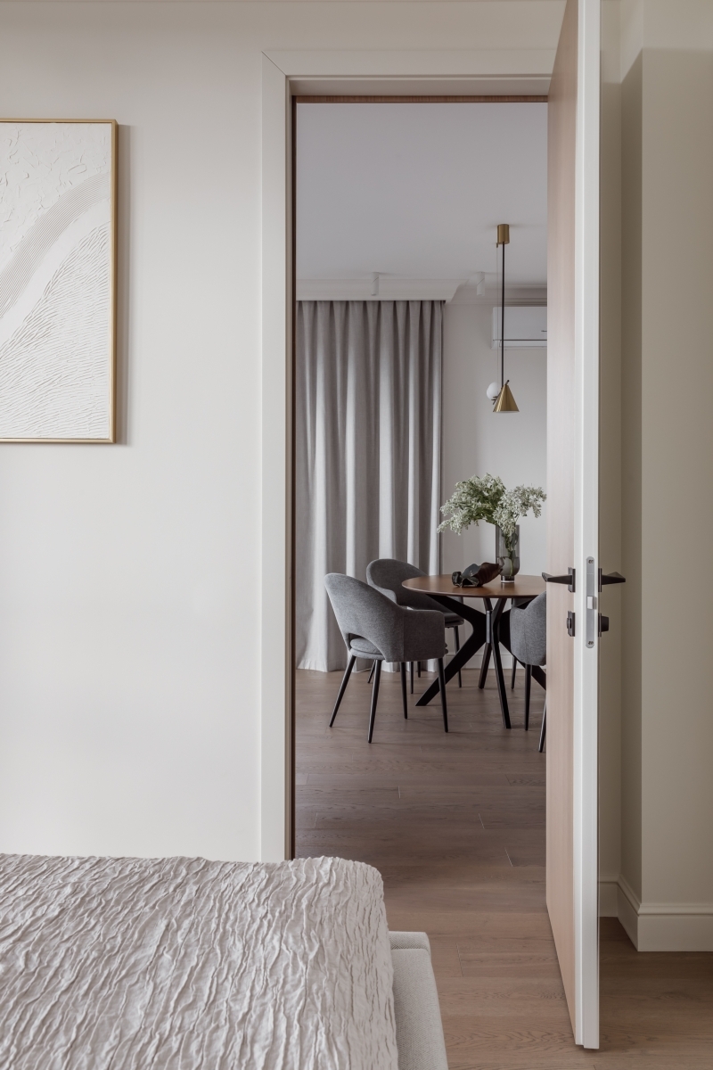 莫斯科郊外带露台的年轻家庭公寓设计丨俄罗斯莫斯科丨设计师安娜·马克西莫娃-13