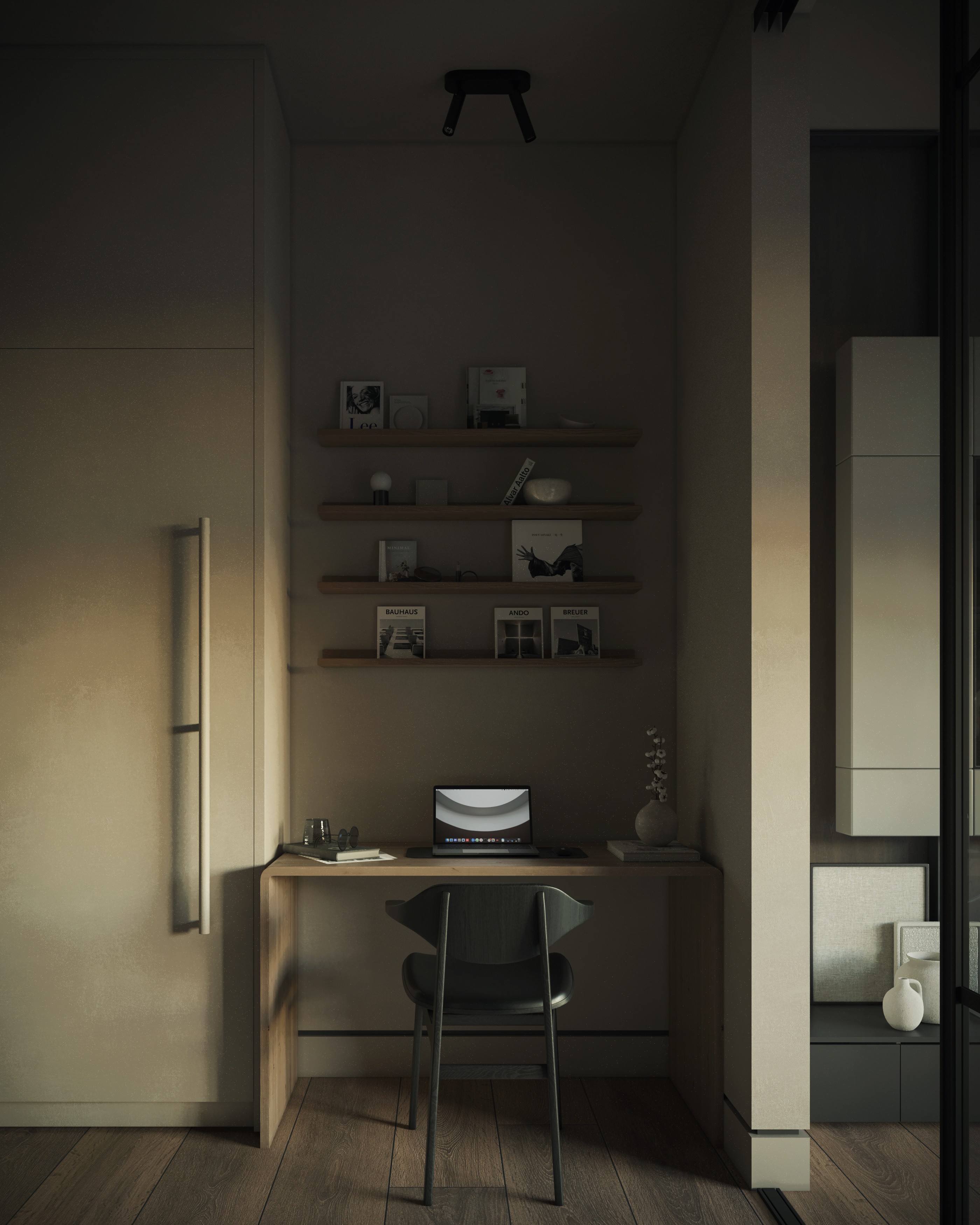 高级灰调 空间设计！-8