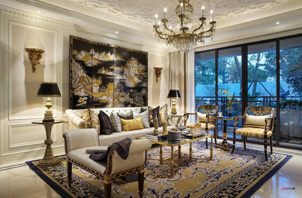 昆明金科 YE-2 样板房 | 法式新古典的优雅与奢华-17