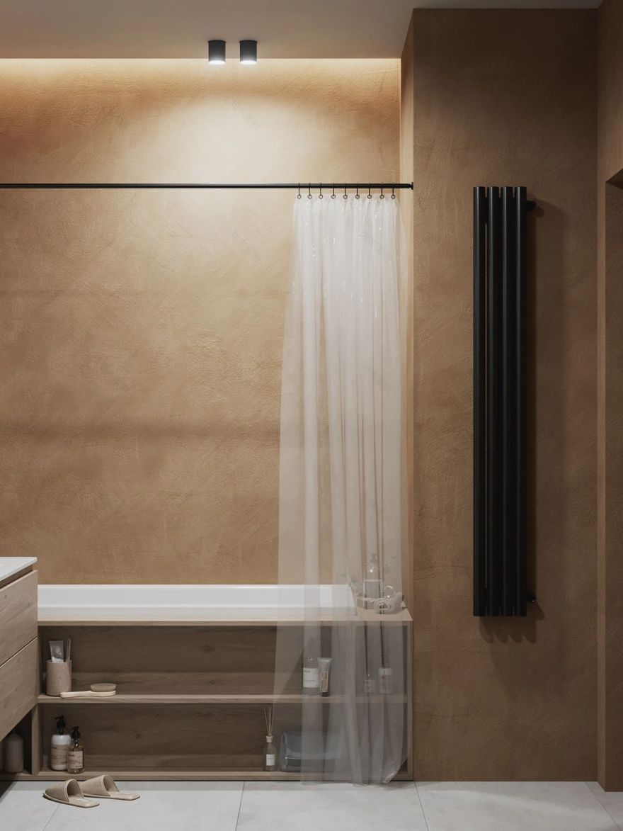 简约之美 · Екатерина Кузнецова 的一居室公寓设计丨Simple Form Interiors-90