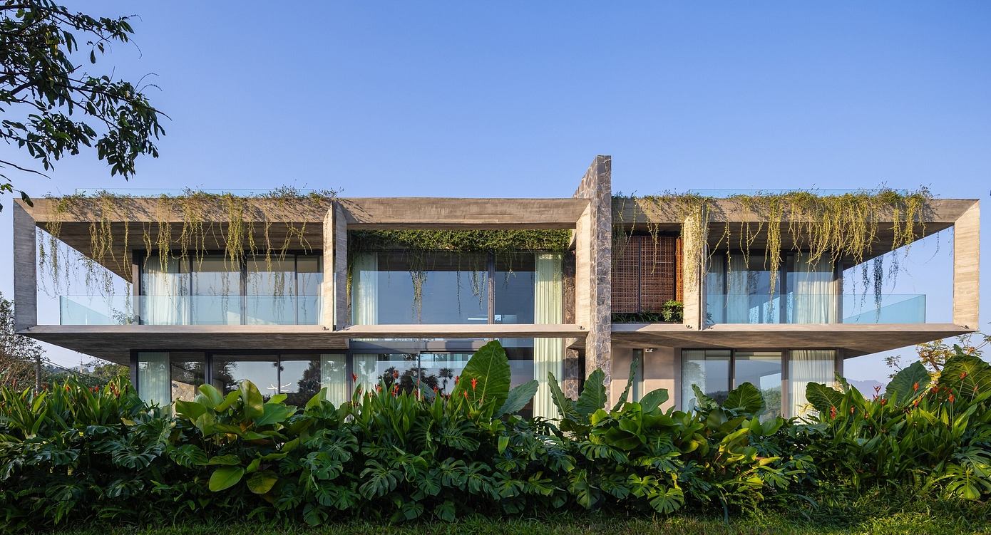 多拉别墅丨越南河内丨PAK architects-1