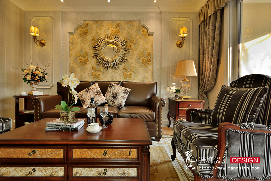 泰州景范康城 90㎡美式样板间 | 复古与活力的完美结合-9