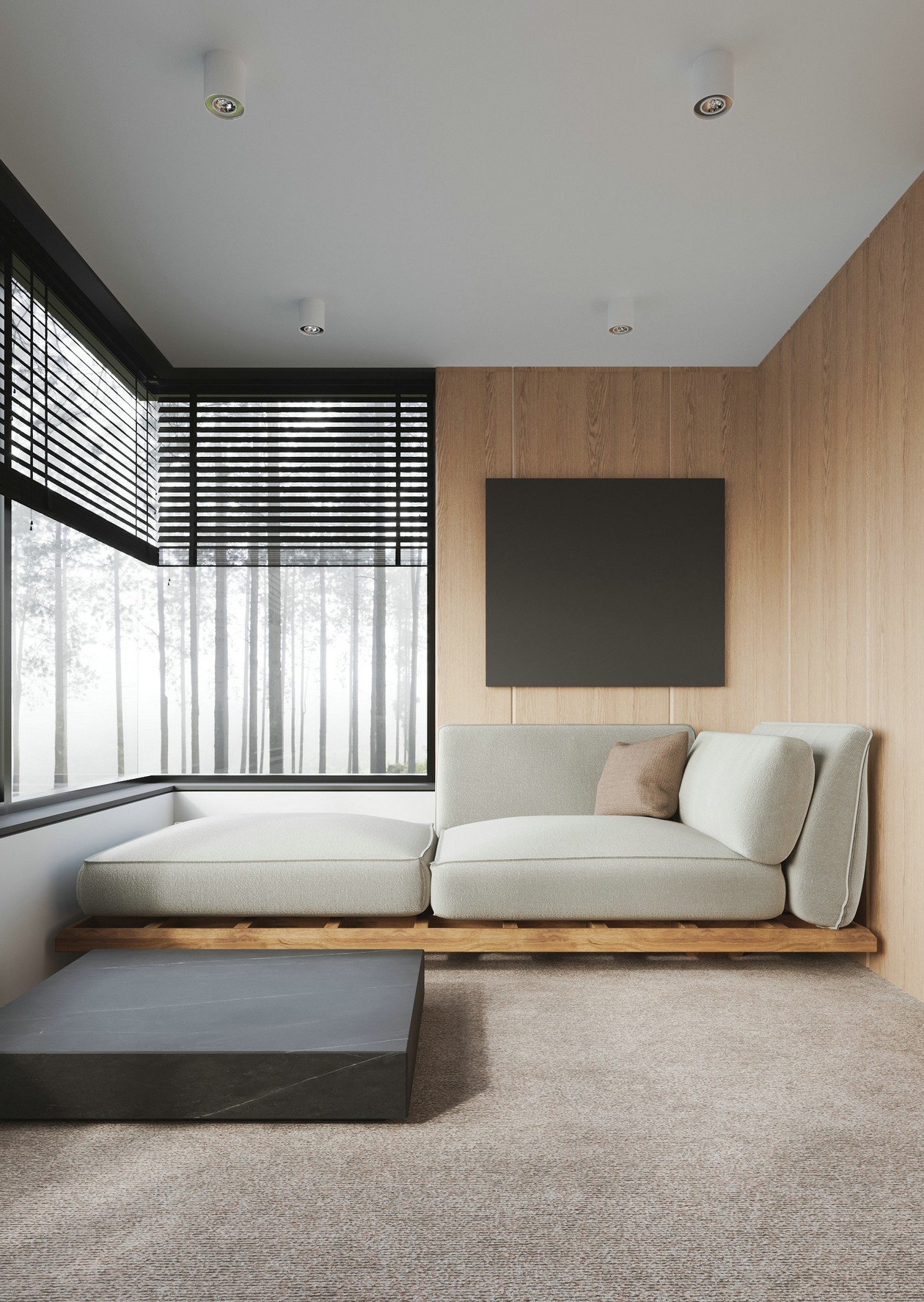 高级黑色系公寓设计-14