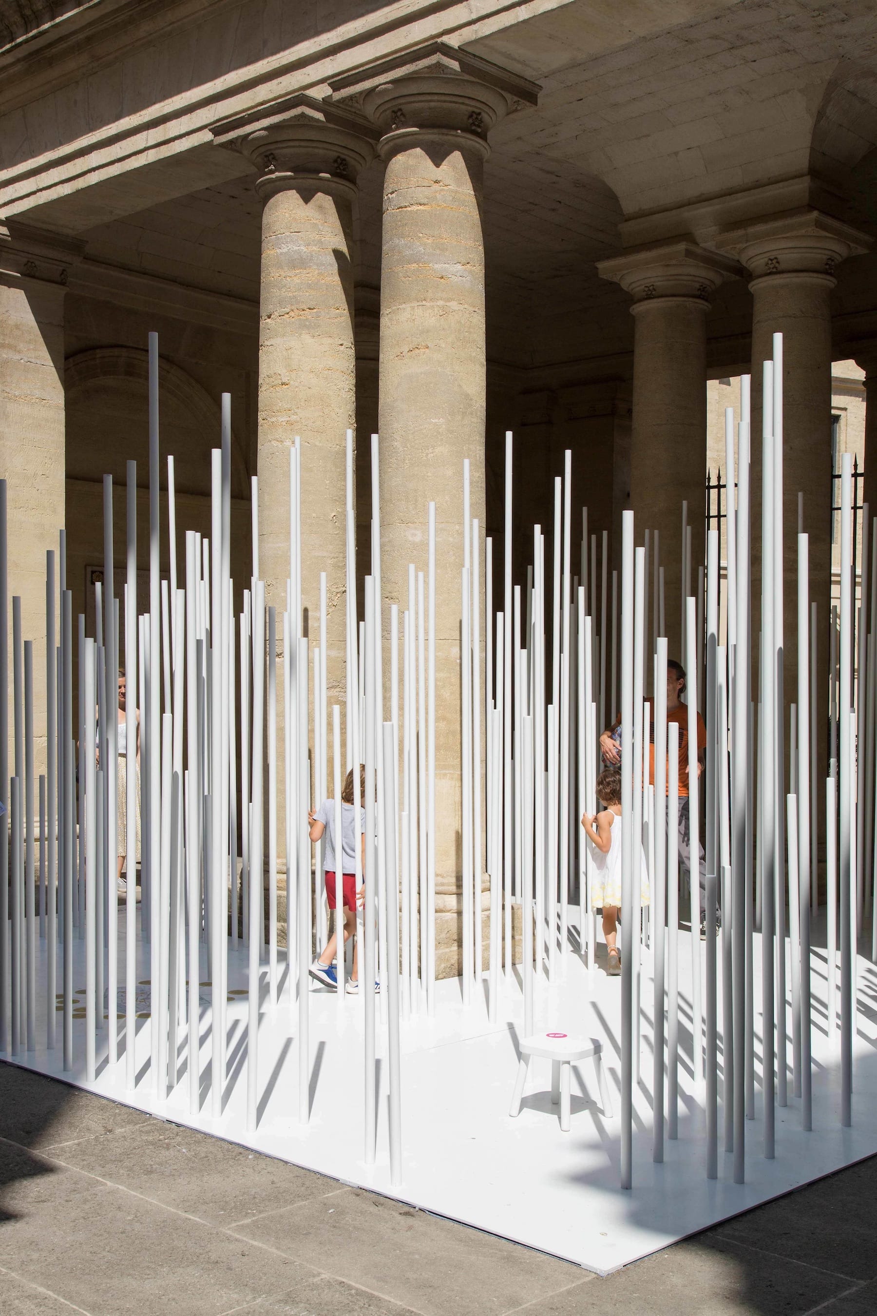 “白柱森林”，情感体验装置 / ØNA Architecture-8