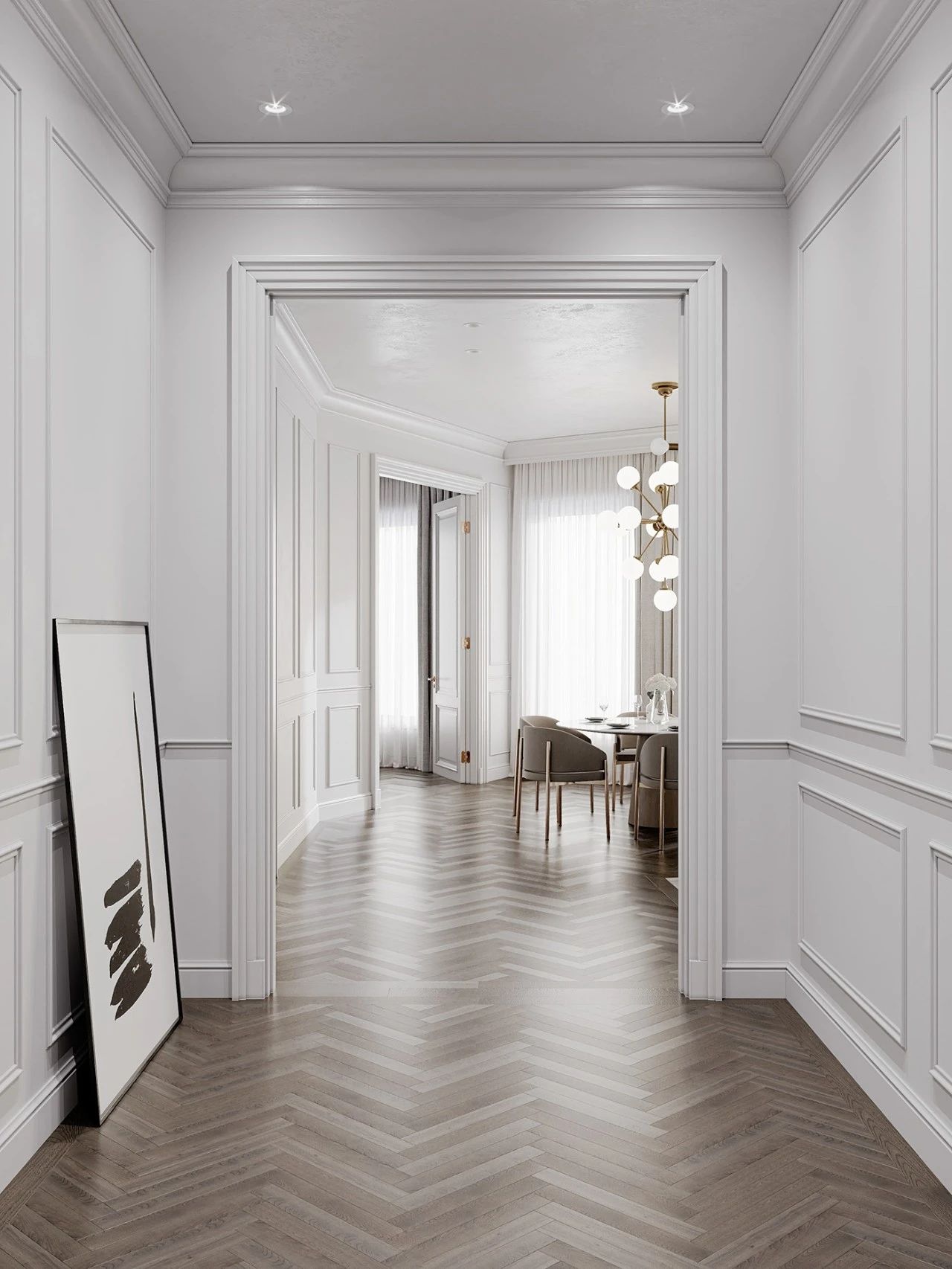 120㎡现代原木风公寓丨俄罗斯莫斯科丨Tanya Bykovskaya-15