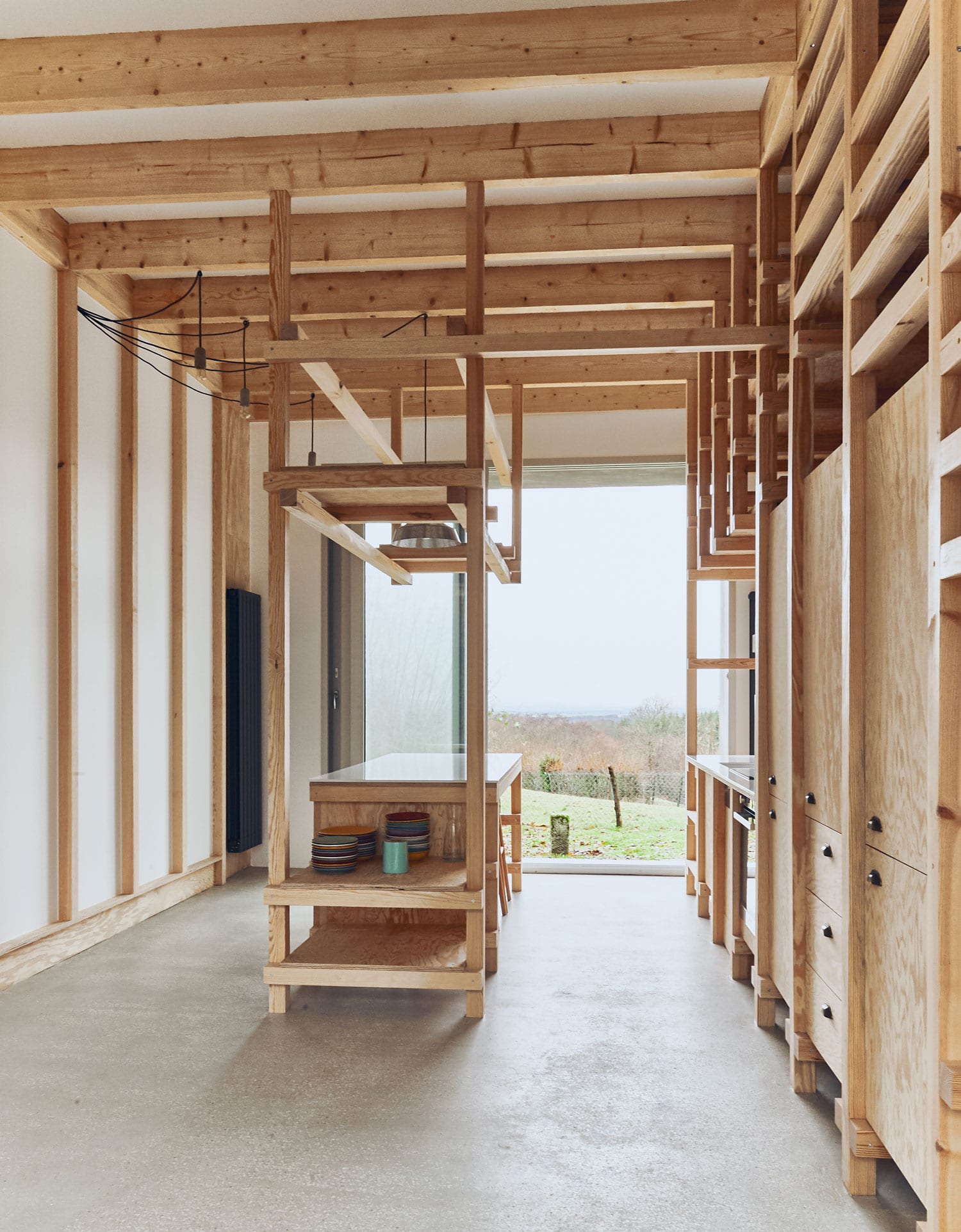 法国古老谷仓变身为现代乡村别墅-21