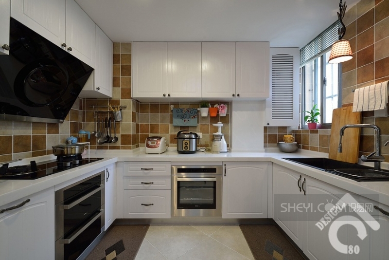 八零年代设计——100平混搭风格公寓-9