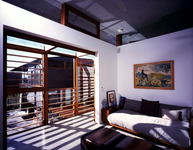 带屋顶太阳能板的现代住宅丨美国加利福尼亚-45