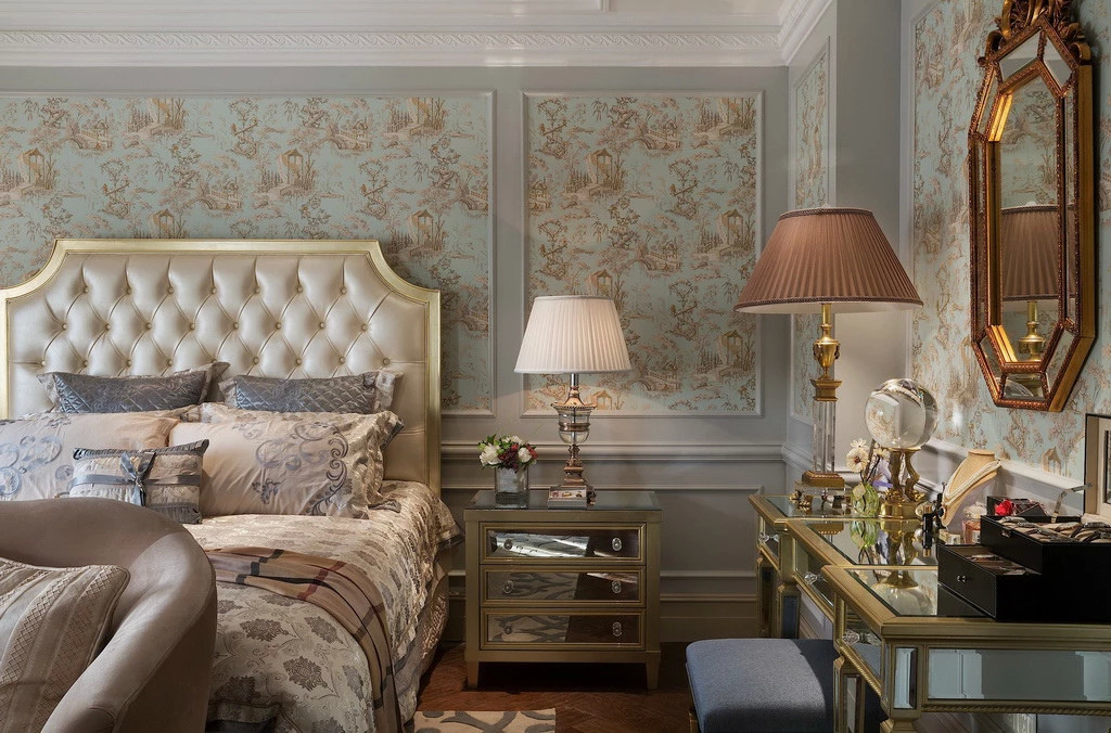 【住宅美式】山东东营万方小区C户型样板间-19