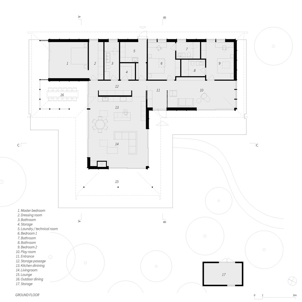 瑞典夏日小屋 | 木质结构与自然融合-16