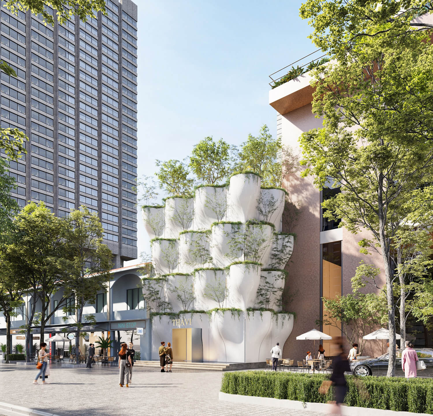 Thawi 化妆品陈列室丨越南丨SAVA-3