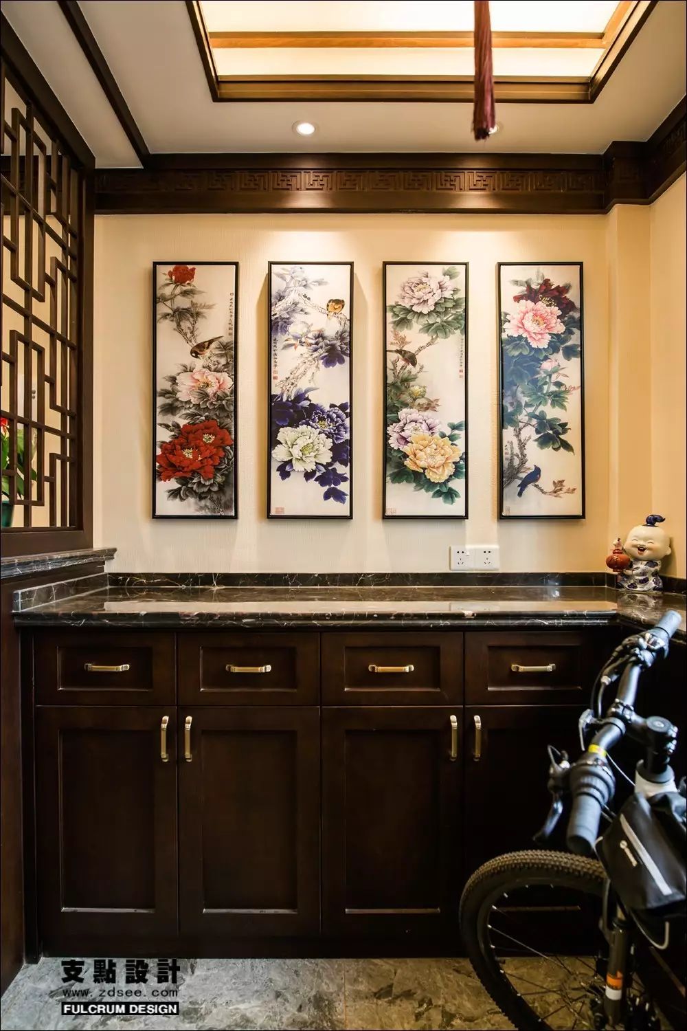 锦绣华府·听泉亭 | 现代元素与传统元素完美结合的中式设计-8